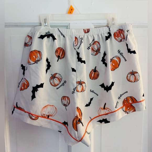 Kids Halloween Pajama Set - White and Orange - Picture 7 of 9